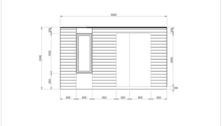 KUBIX 2,5 x 5 m