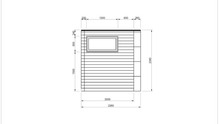 TECHO 2 x 2 m 