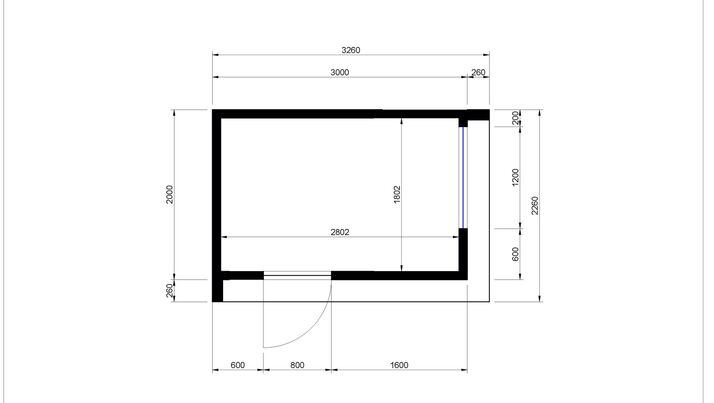 TECHO 2 x 3 m