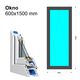 600x1500 mm