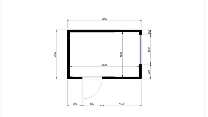 KUBIX 2 x 3 m