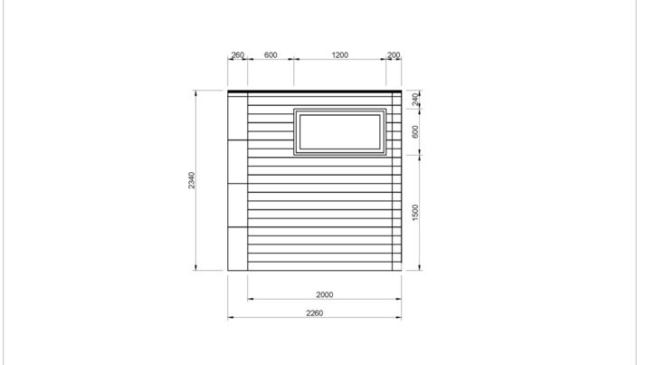 TECHO 2 x 3 m