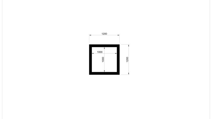 LUX RHOMBUS 1,20 x 1,20 m